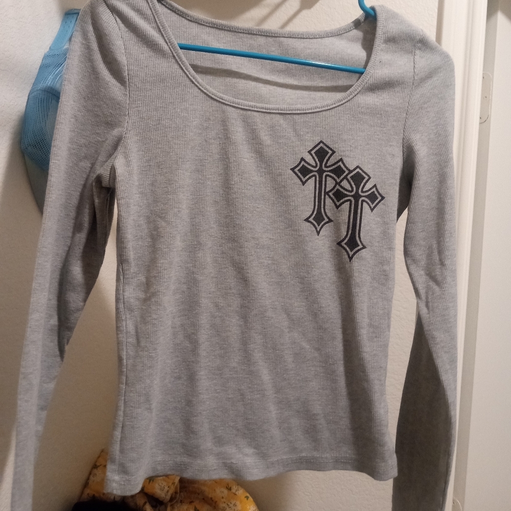Crop top long sleeve